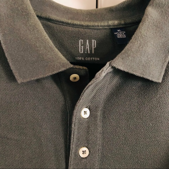 GAP green 🍀polo-xl - Picture 2 of 4